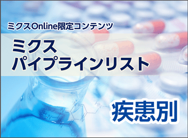 後期開発品　がん領域が４割占める　次いで免疫・炎症系疾患、精神・神経系疾患